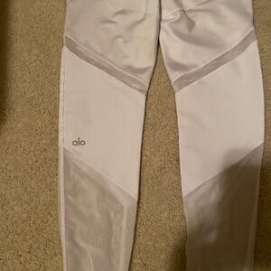 Brand new Alo white tights sz S